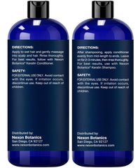 Nexon Botanics Pair of bottles on sink for daily styling.