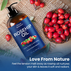 Nexon Botanics Rosehip Oil hexane-free formula highlights clean ingredients