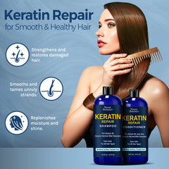 Nexon Botanics Keratin Set 16 oz packaging ideal daily routine.