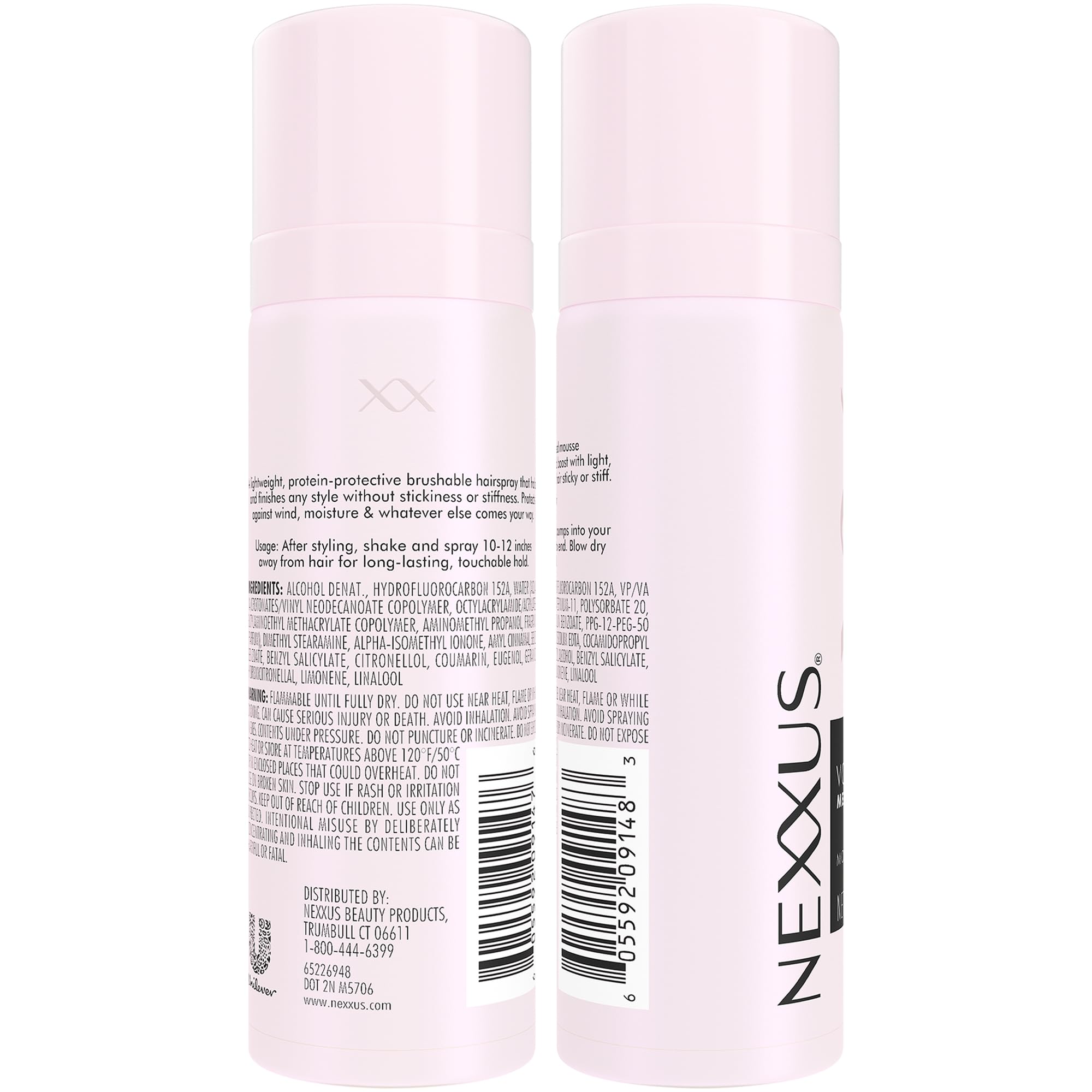 Nexxus Comb Thru rose fragrance enhances a fresh scent