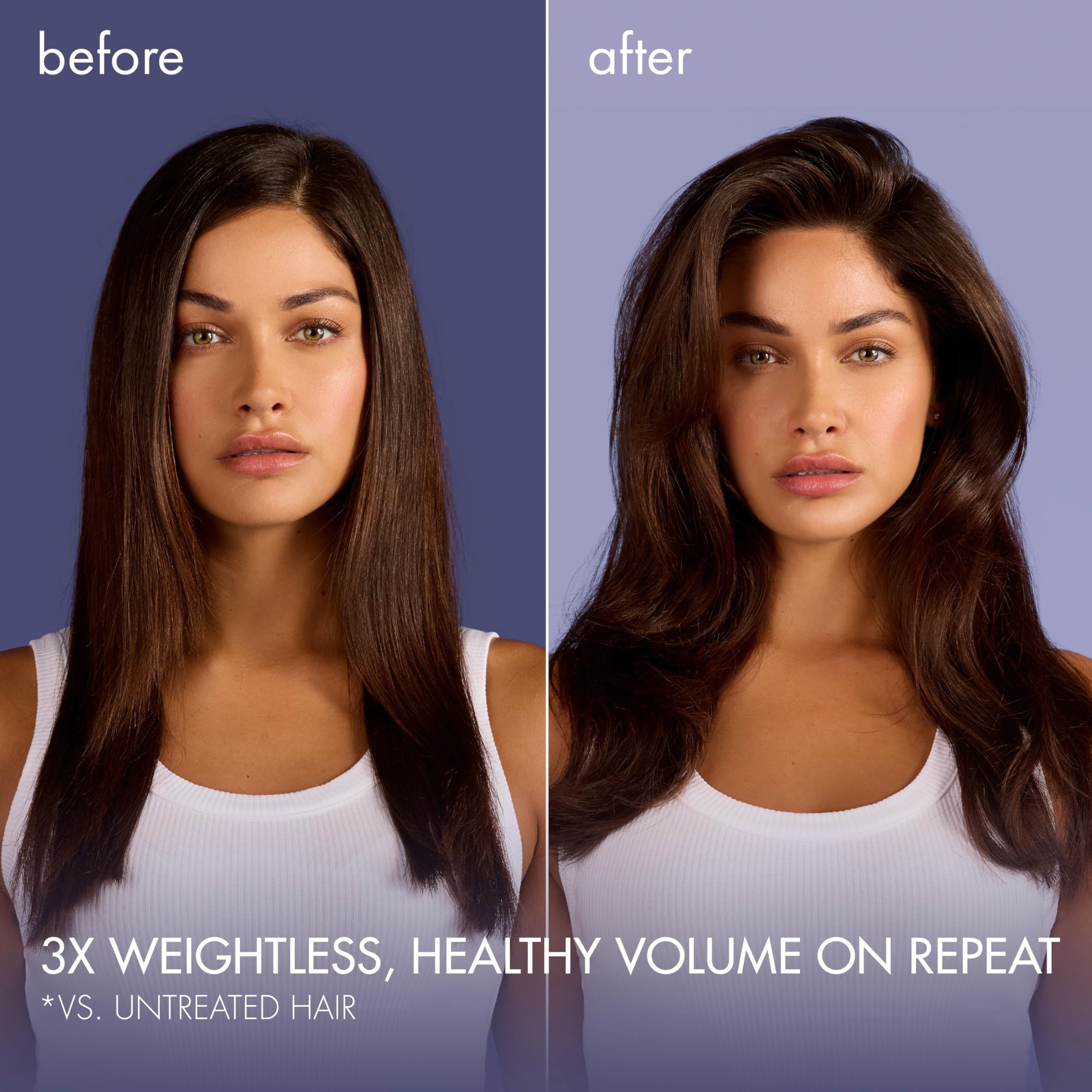 Nexxus humidity protection helps maintain style throughout the day.
