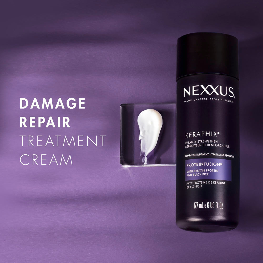 Nexxus Keraphix collection with shampoo and conditioner pairing