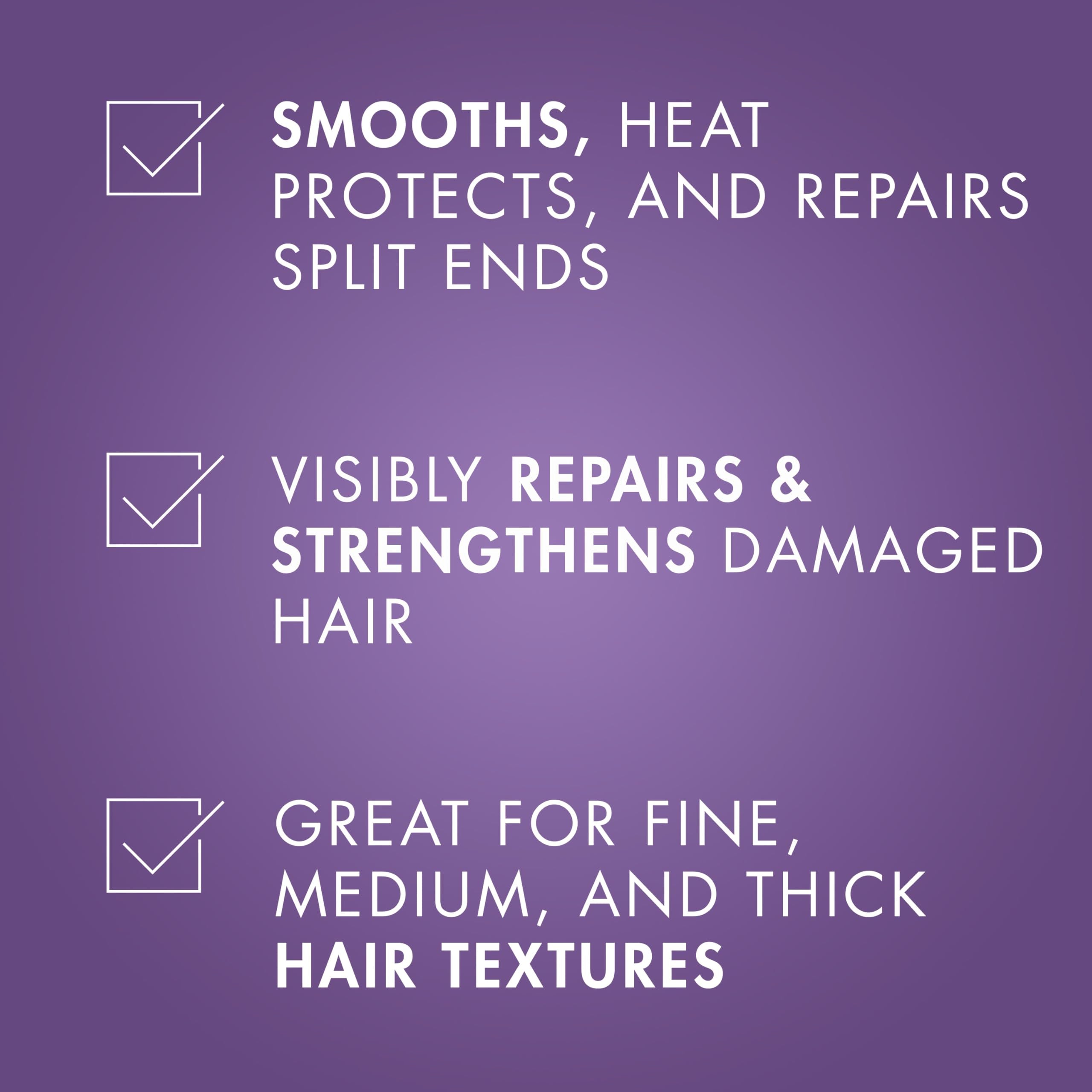 Nexxus Keraphix application on damp hair during treatment