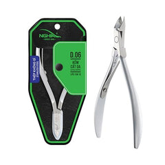 Nghia Cuticle Nipper D-06 closeup shows sharp jaws for precise cuticle work.