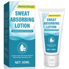 NHZ antiperspirant lotion bottle close-up showing full-body sweat control.