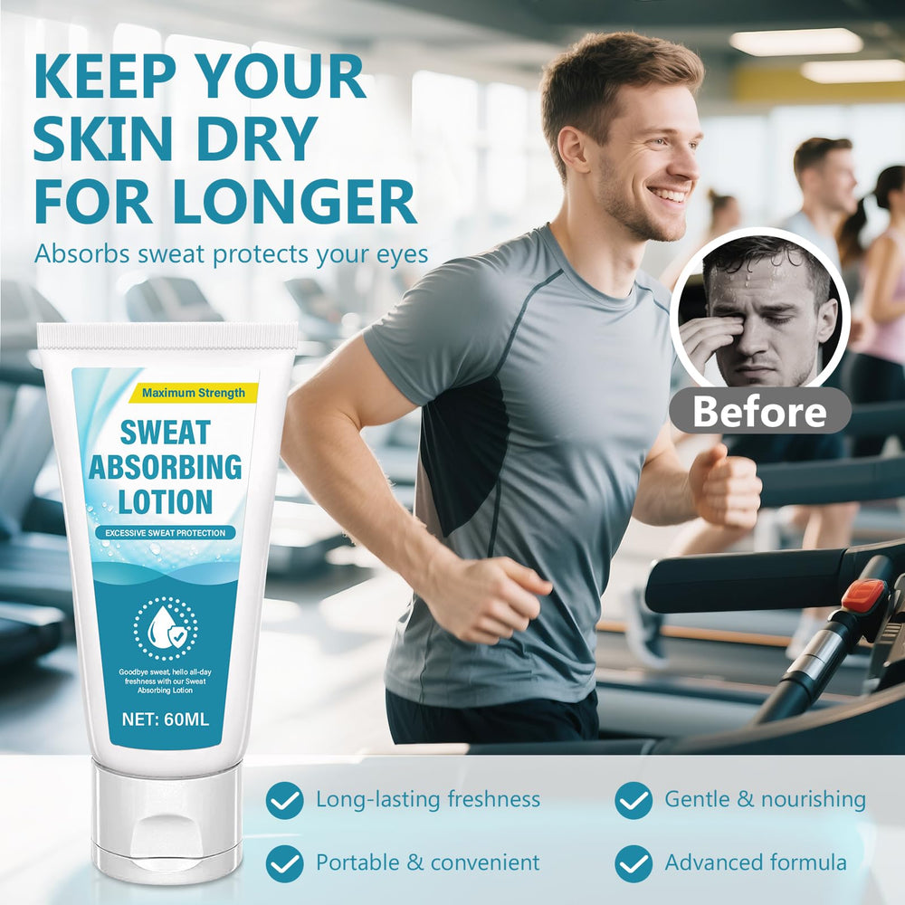 NHZ fast-absorbing lotion on skin delivers a non-sticky finish.