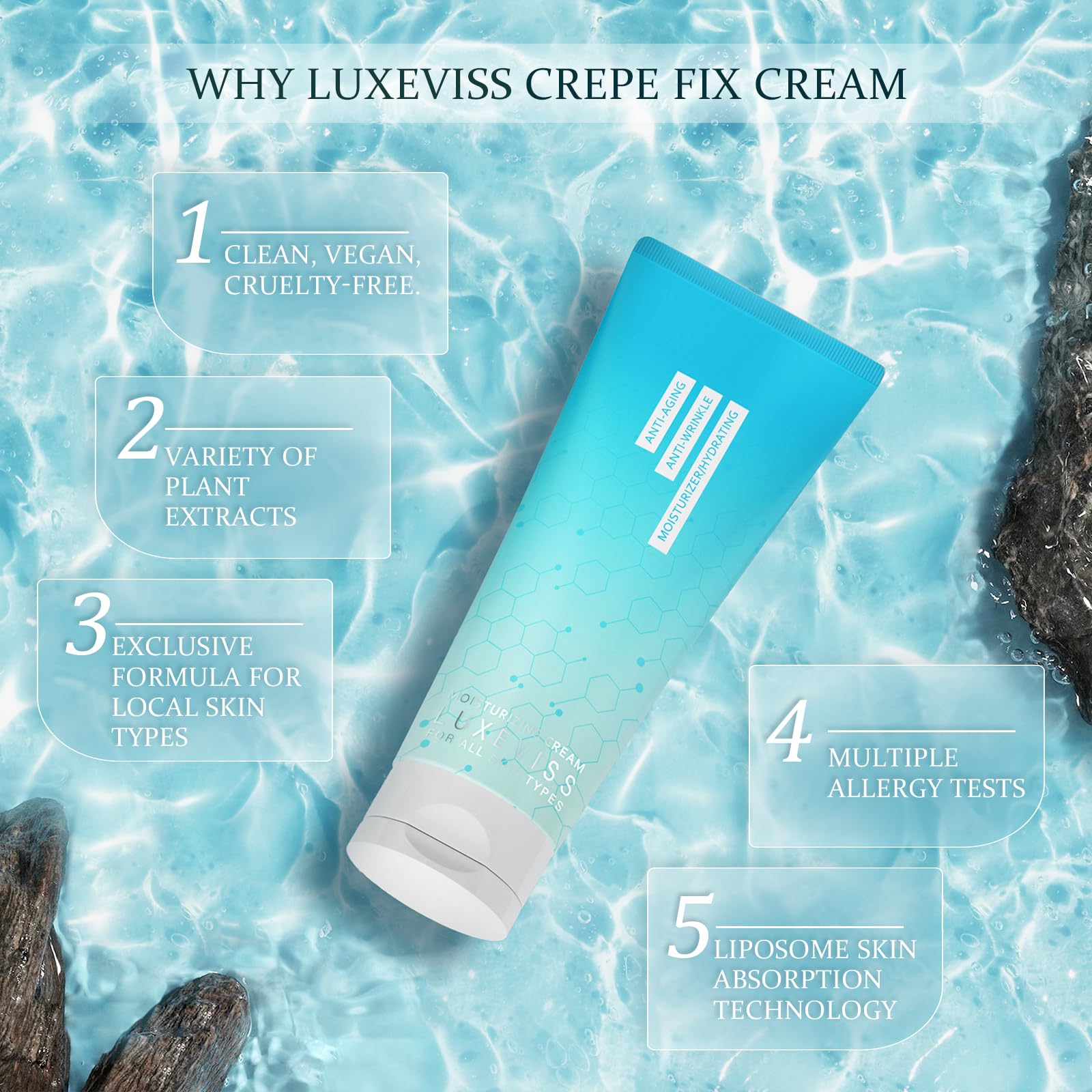NIAWIT chest area hydration for even skin tone