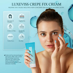 NIAWIT close-up demonstrating crepey texture smoothing
