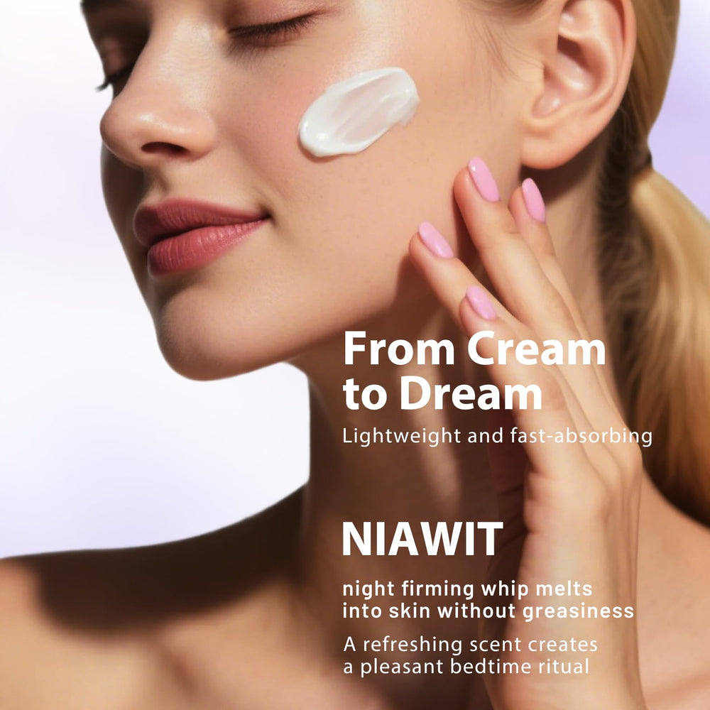 NIAWIT Overnight Toning Body Whip night treatment – supports smoother, more even skin.