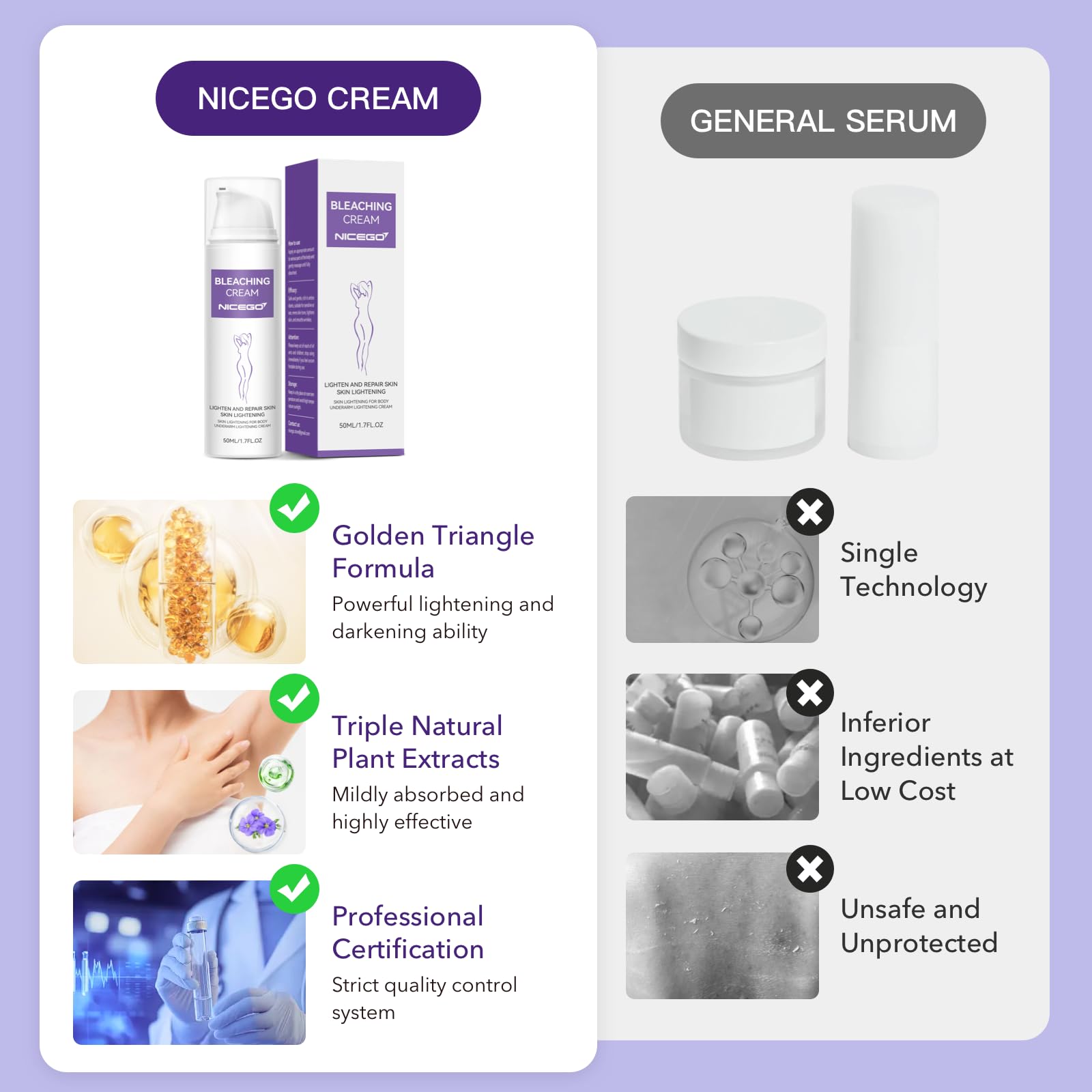 NiceGo vitamin C enriched formula supports radiant, resilient skin.