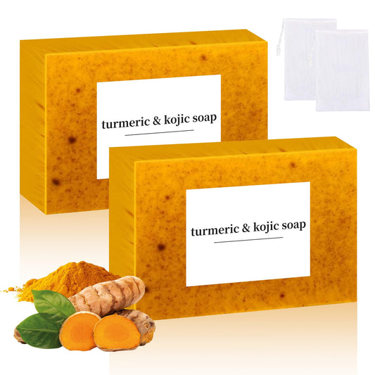 Nicgou Lemon Turmeric Soap bottle with foam for refreshing cleanse