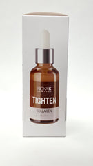 Close-up of SSAM03 collagen ampoule bottle showing a lightweight formula