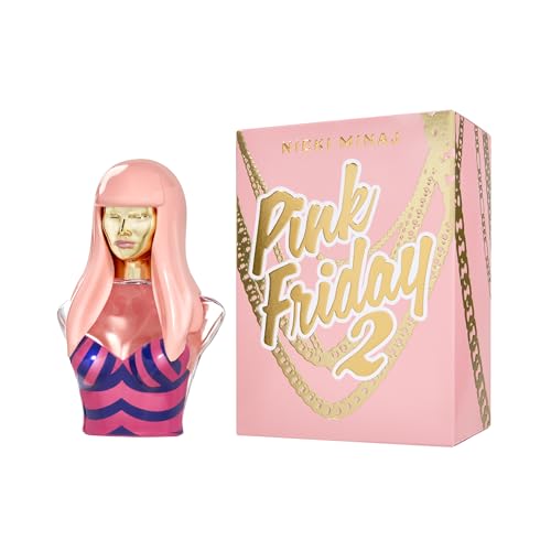 Nicki Minaj Pink Friday 2 spray action, ideal for all-night events.