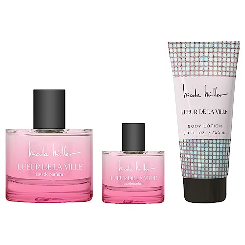 Nicole Miller Lueur De La Ville body lotion for smooth skin and scent layering.