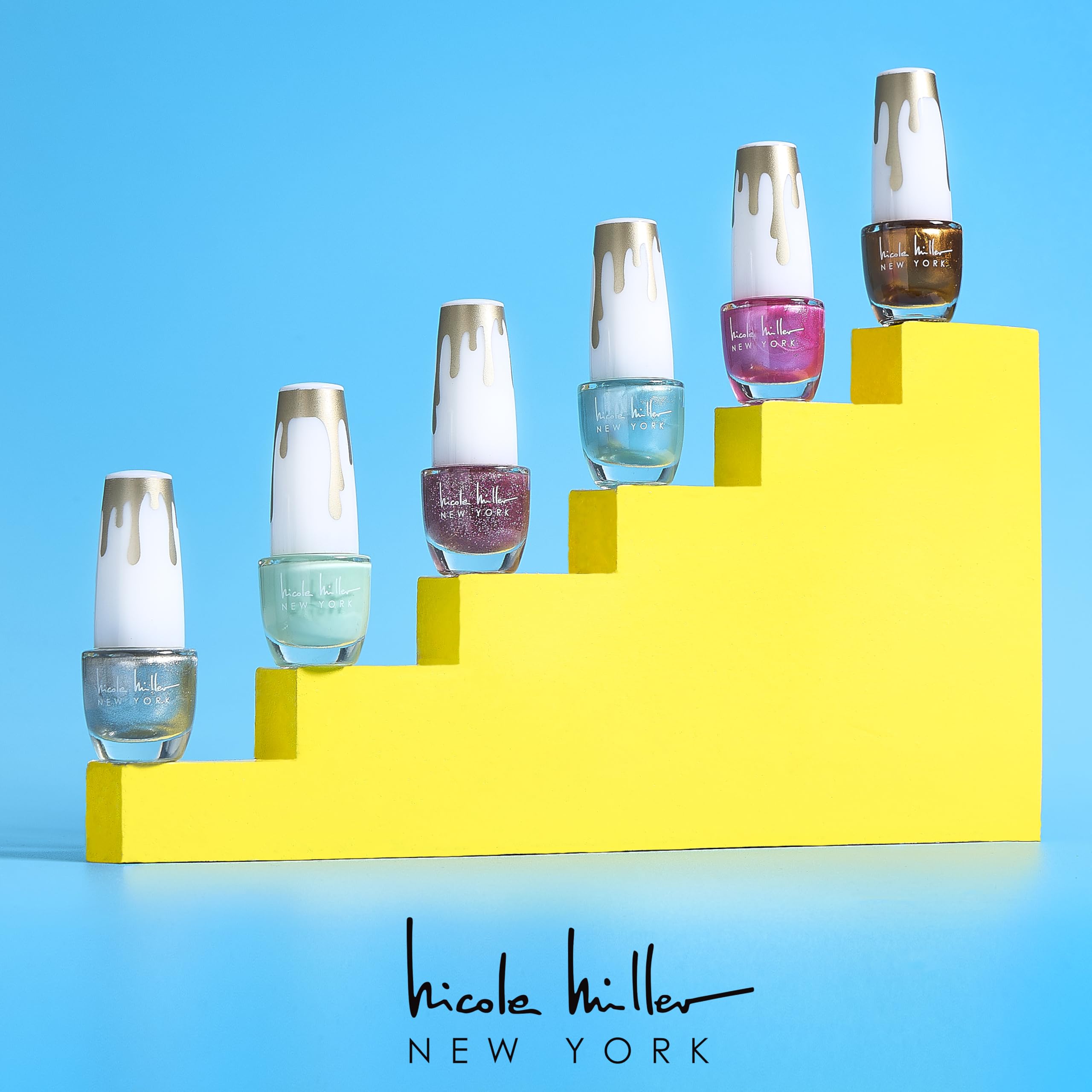 Nicole Miller New York bottle close-up highlights rich color payoff