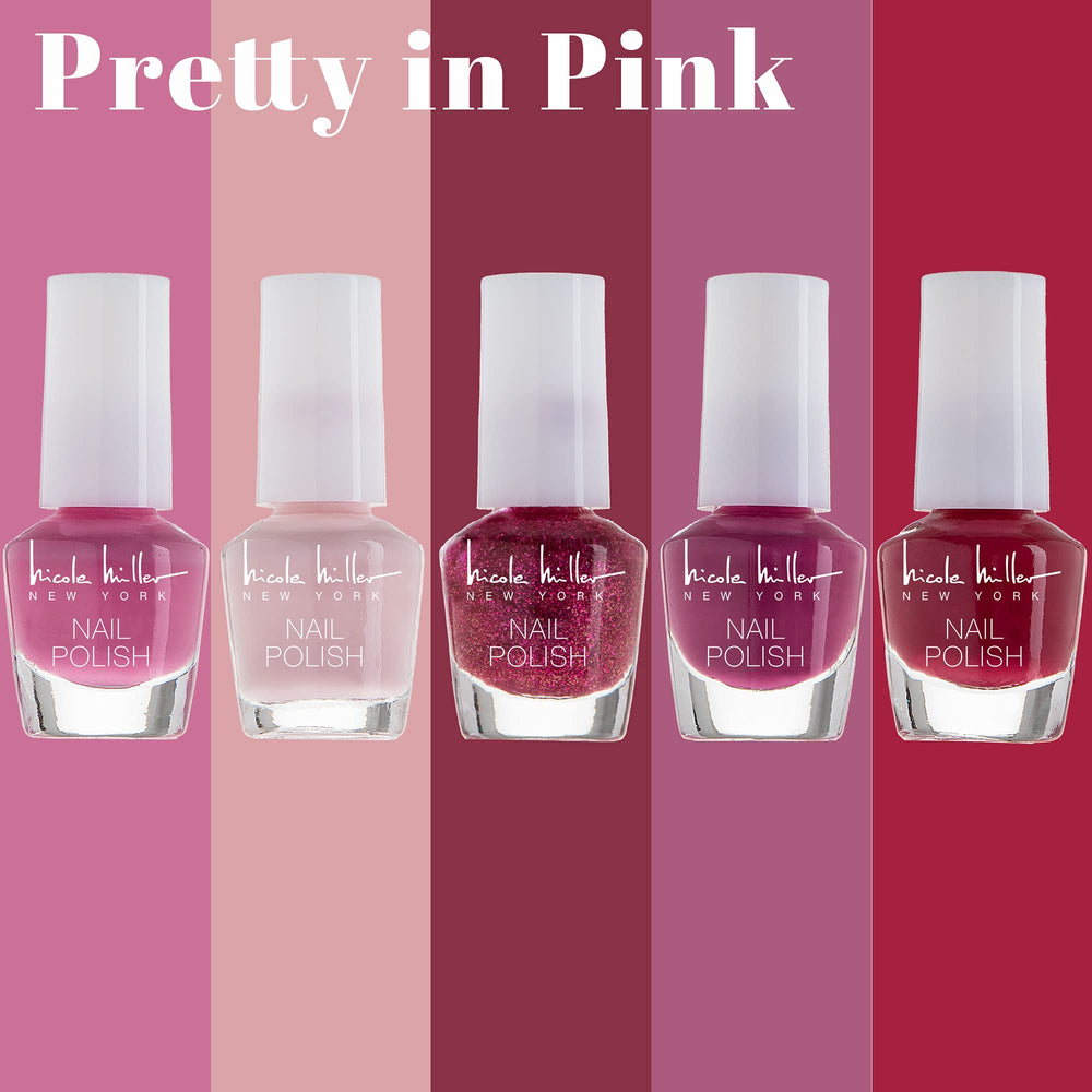 Nicole Miller New York travel-friendly mini bottles fit in bags.