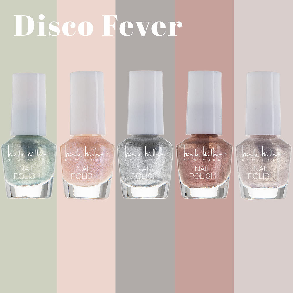 Nicole Miller New York set shows a spectrum of shades for seasonal looks.