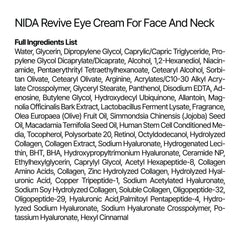 NIDA Revive Eye Cream in night routine context suggesting nourishment.