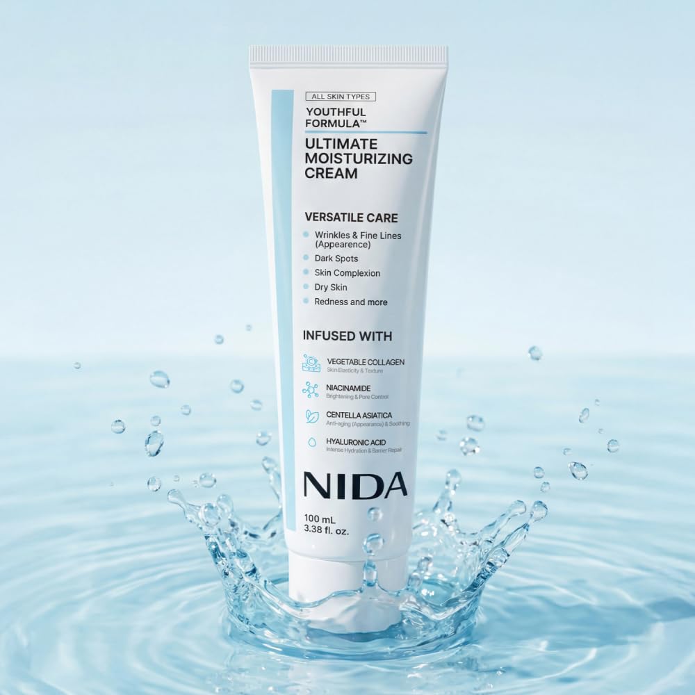 NIDA Youthful Formula used in day and night skincare routines