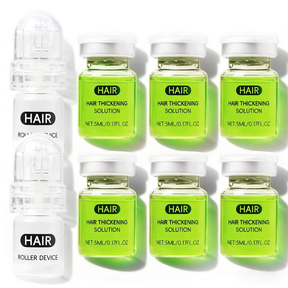 Nielies AlphaInfuse bottle showing concentrated formula for fuller-looking roots.