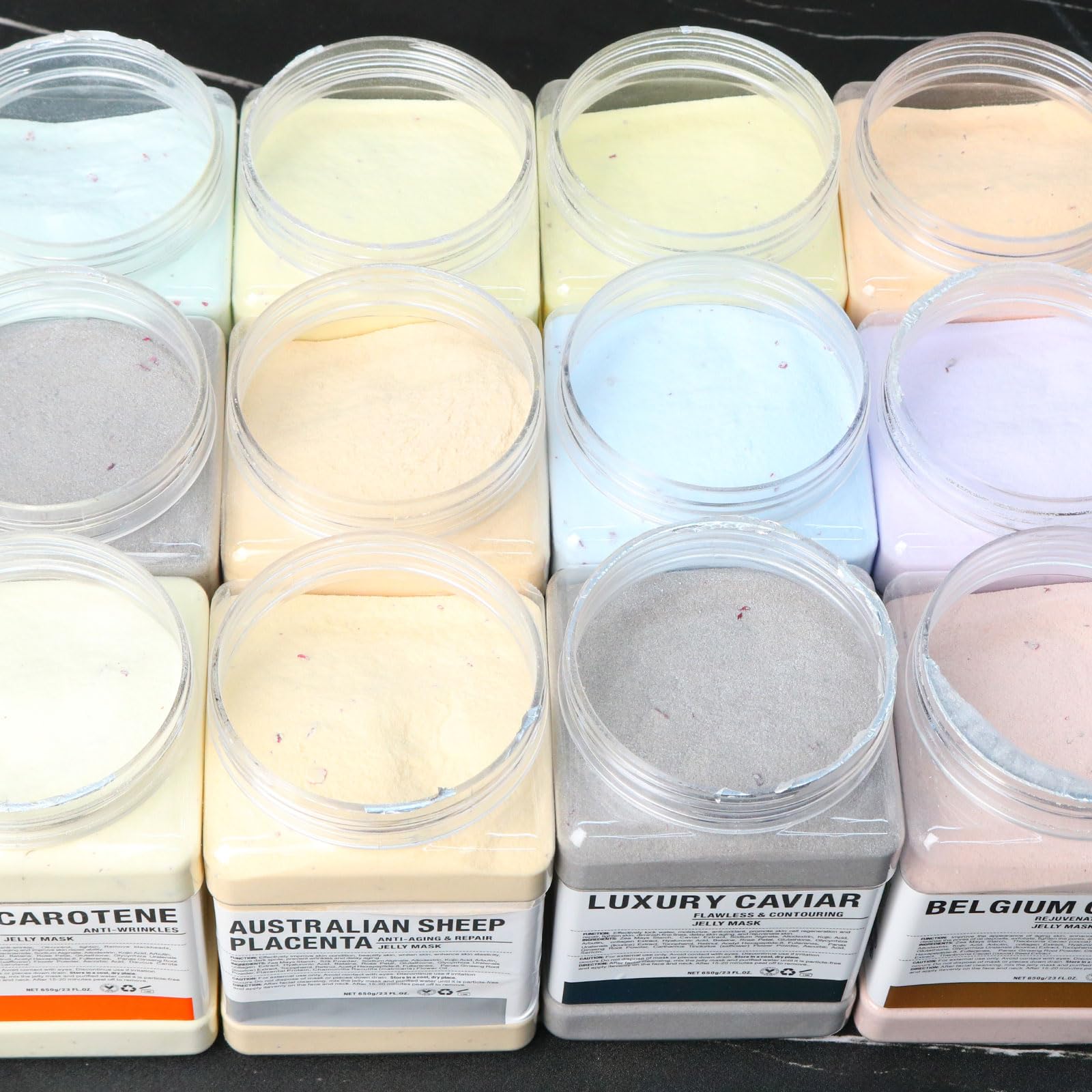 Nielies Hydro Jelly Mask applied to skin for refreshed moisture.