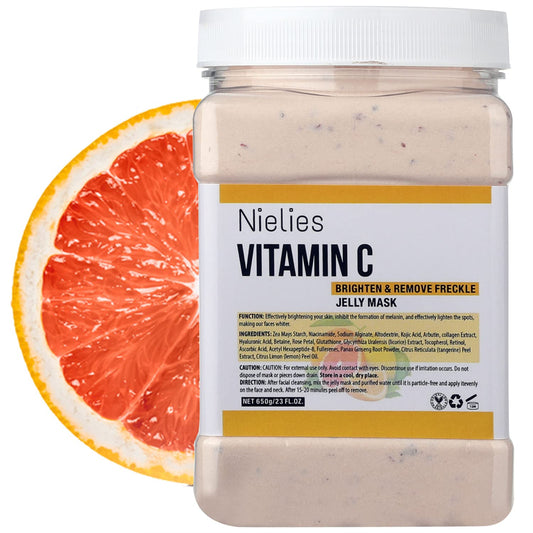 Nielies Jelly Mask evenly covers the face for full hydration.