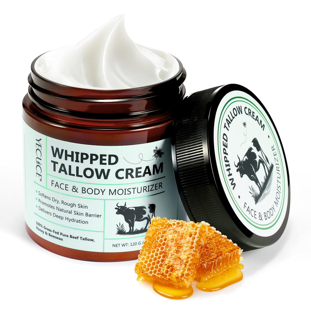 NIFEISHI Beef Tallow for Skin jar shows natural nourishment for dry skin.
