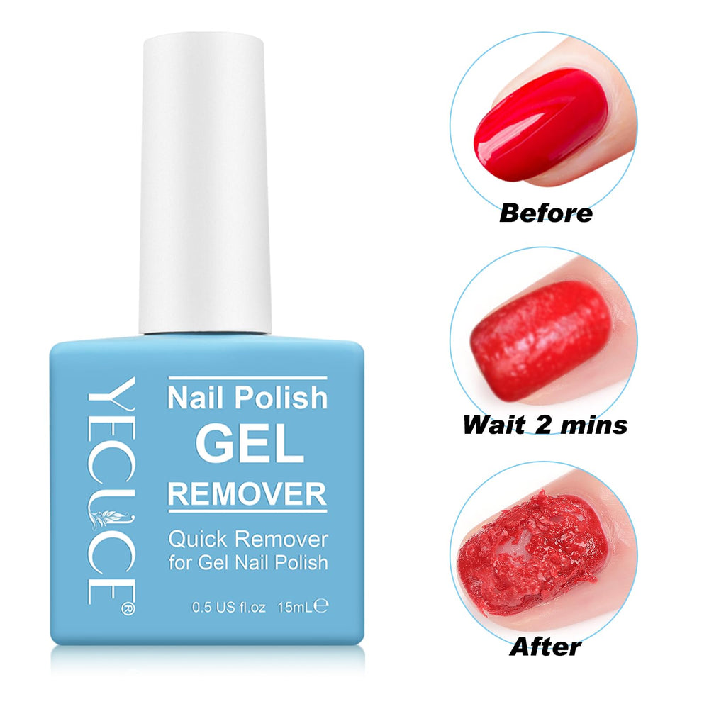 NIFEISHI gel-polish remover bottle cap image highlights stable storage and easy sealing.