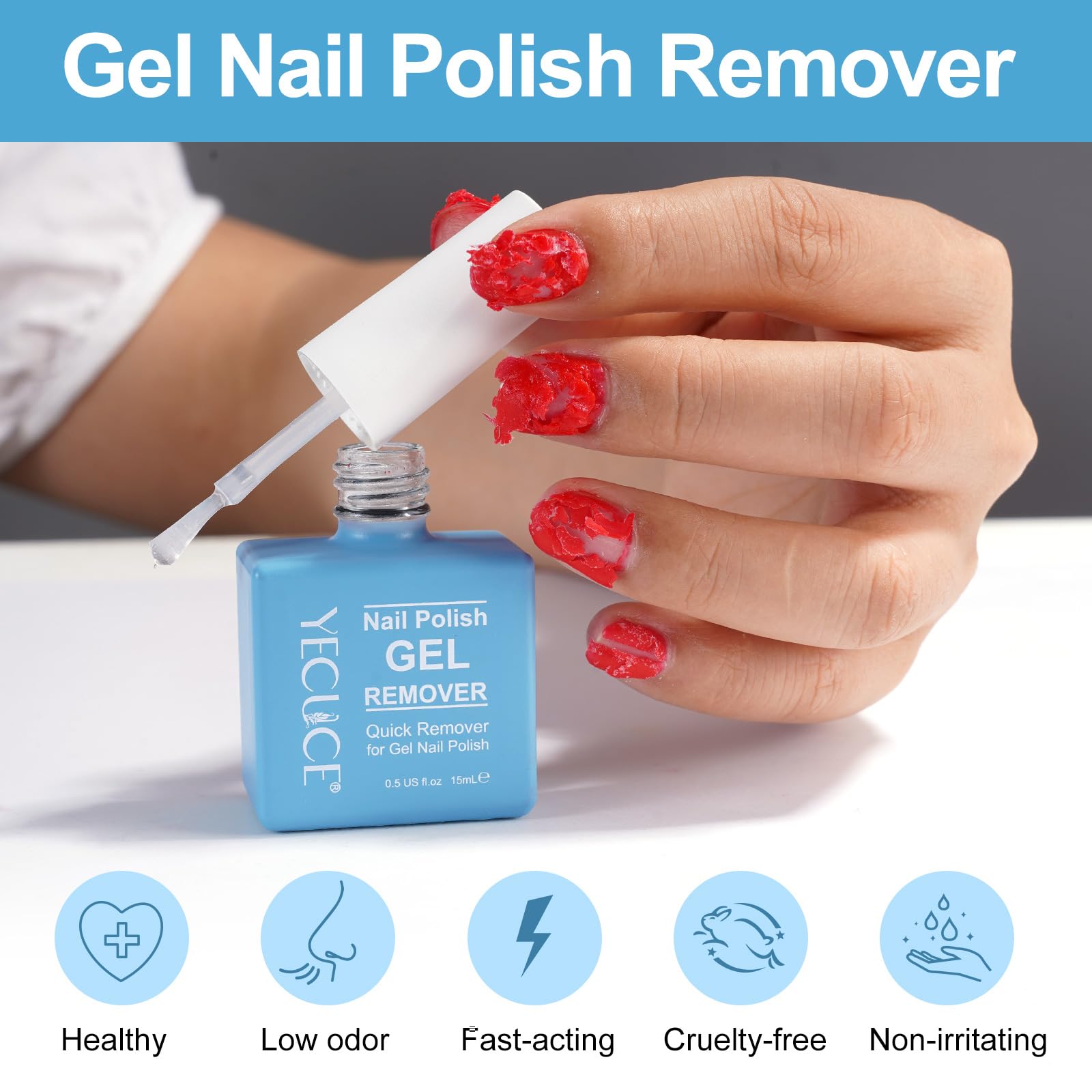 NIFEISHI quick removal process saves salon time at home.
