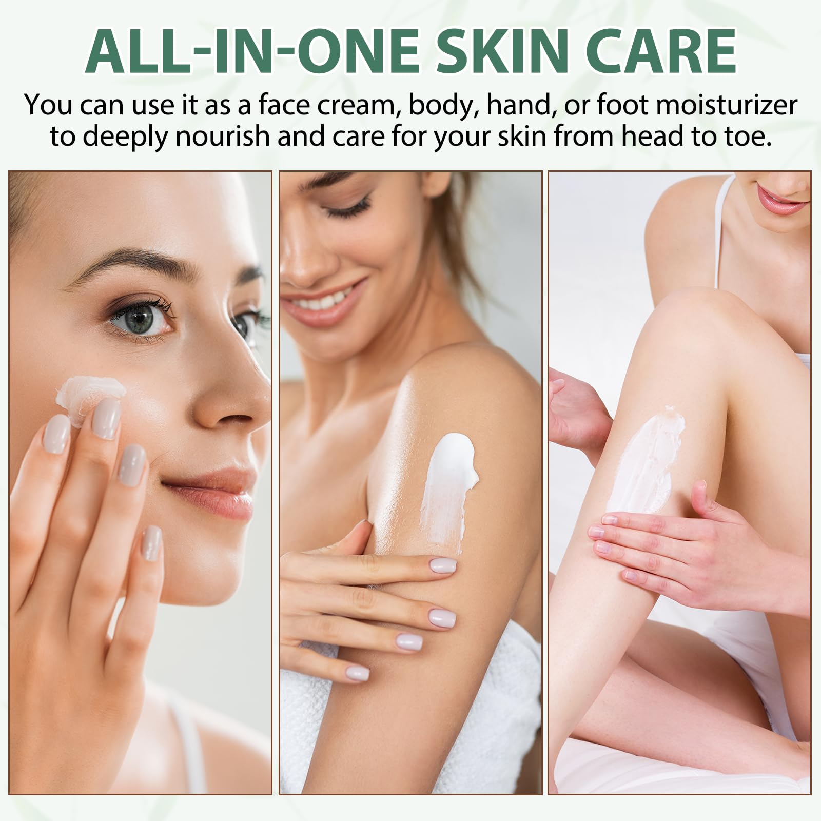 NIFEISHI Non-Greasy Texture close-up illustrates quick absorption for daily use.