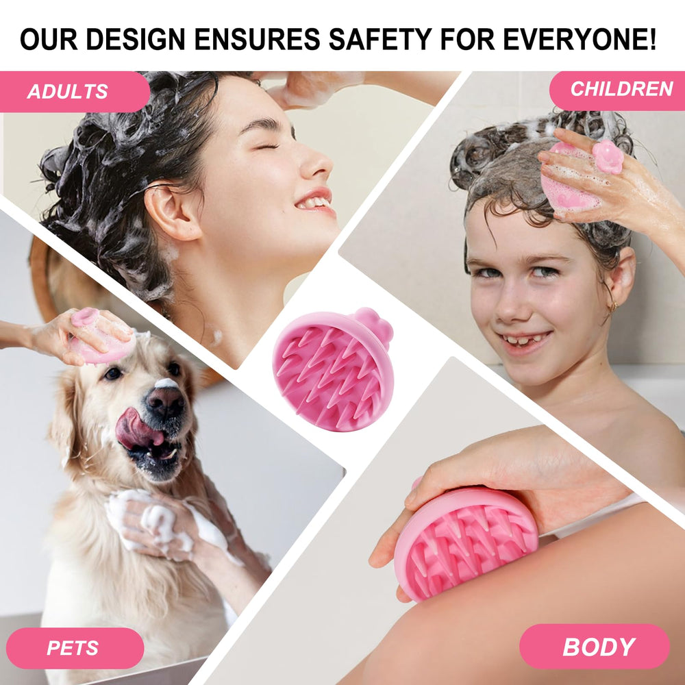 NIFEISHI scalp massager supports relaxing scalp stimulation.