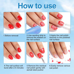 NIFEISHI seal activation step helps burst removal efficiently.
