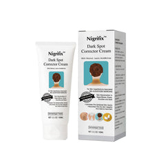 Nigrifix Acanthosis Nigricans therapy cream jar shows hydration for dark spots