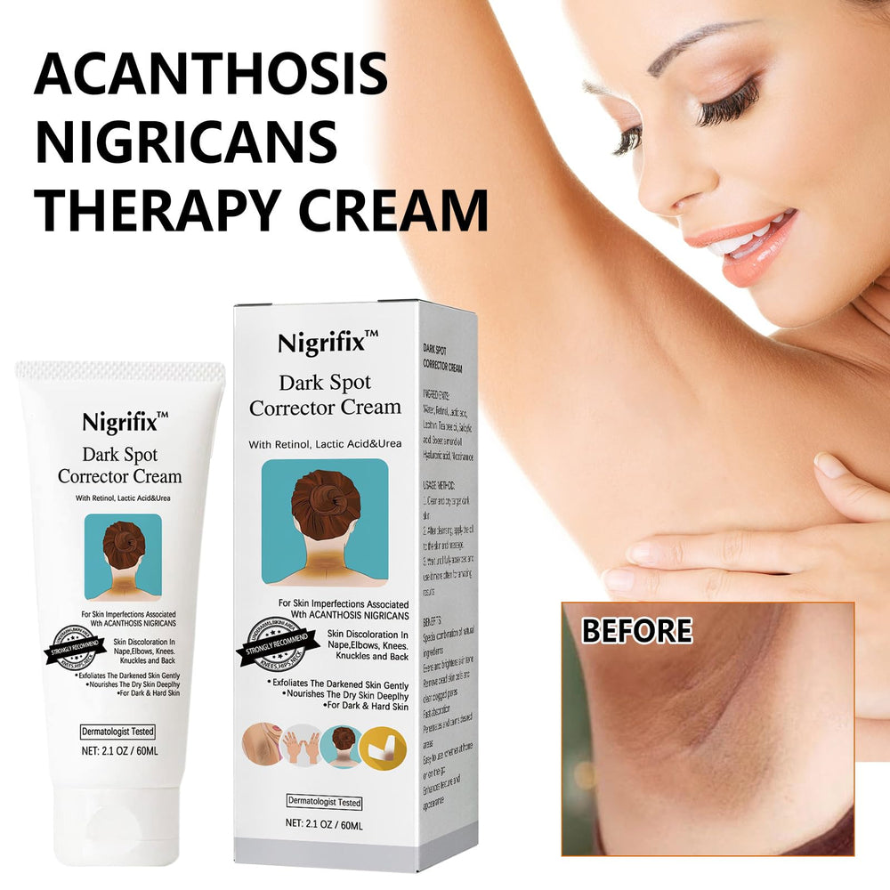 Nigrifix underarm application demonstrates targeted treatment for sensitive areas