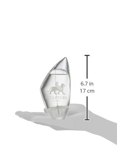 Nikos Sculpture bottle shown for easy, everyday fragrance use.