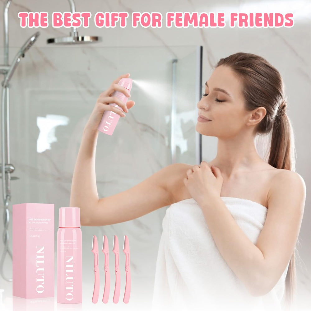 NILUTO Easy-dispense bottle for quick grooming sessions.