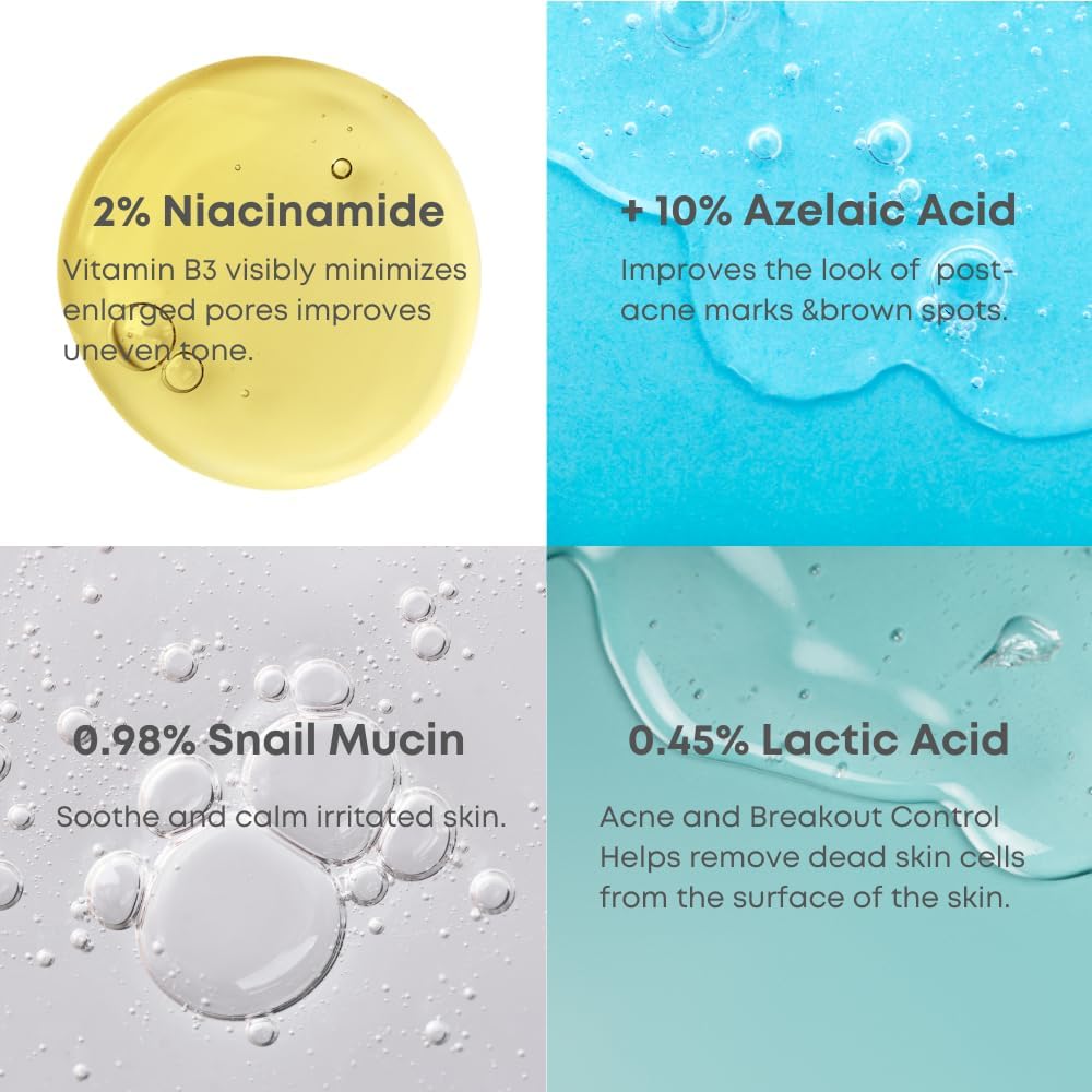 NINELESS A-Control texture-closeup highlights creamy consistency for gentle exfoliation.