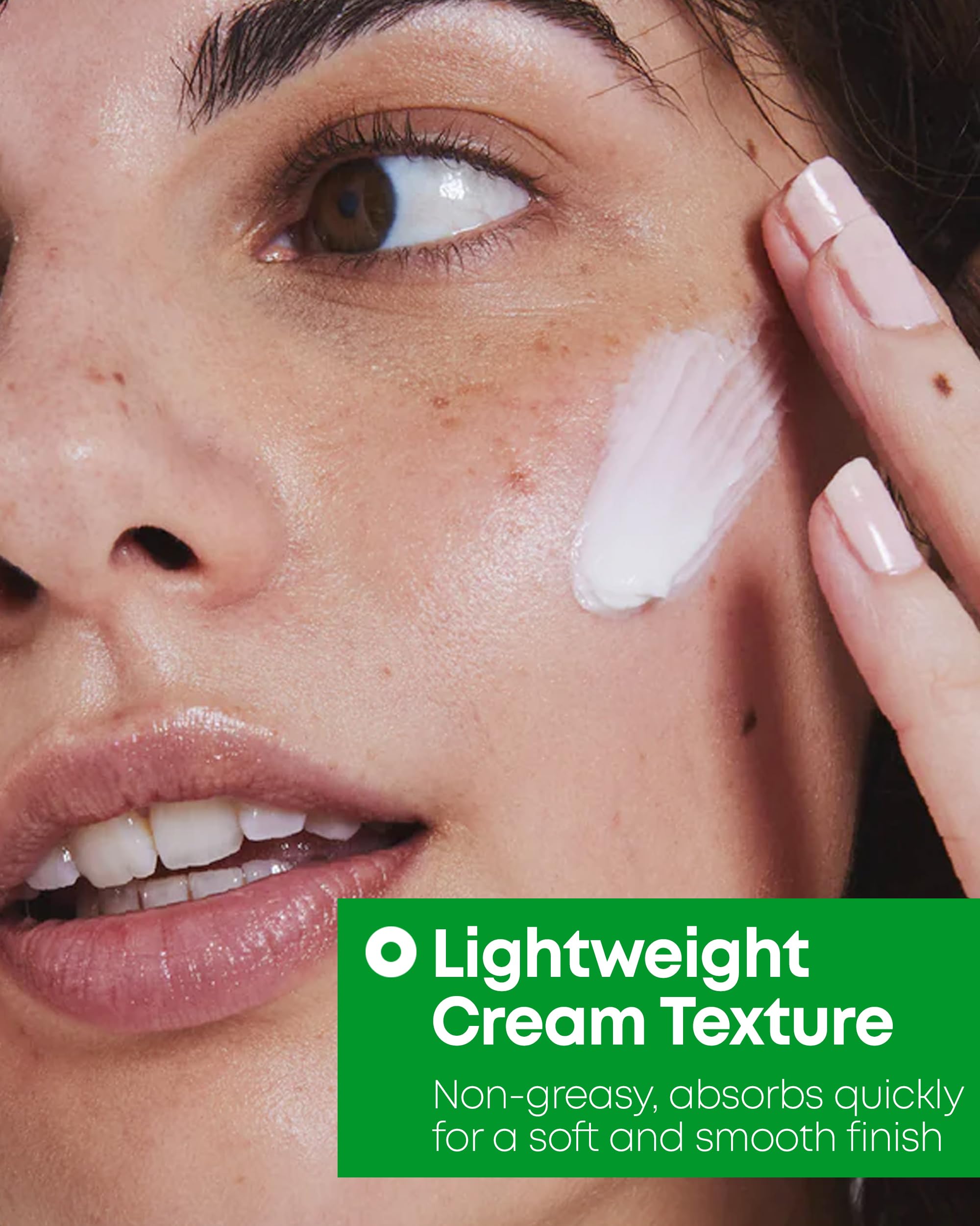 NINELESS A-Control Azelaic Cream applying gently in upward massage motion.