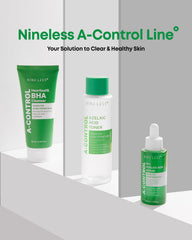 NINELESS A-Control Toner sits in bathroom routine for daily use.