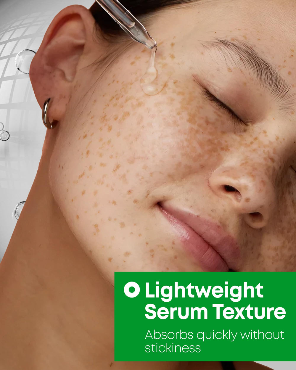 NINELESS azelaic serum-night-routine provides a light, non-greasy layer