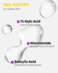 NINELESS Kojic Toner liquid dispense captured for precise application