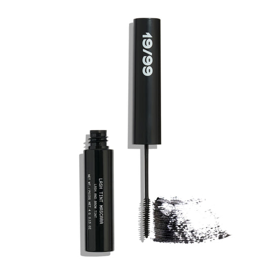 NINETEEN NINETY NINE lash tint mascara with slim wand for precise application and definition