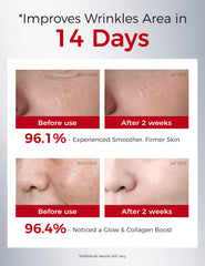 The ingredients panel emphasizes peptides and Pro-Xylane in the Ning Dermologie formula.