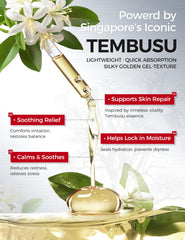 Resveratrol antioxidant boost on packaging of NING DERMOLOGIE serum