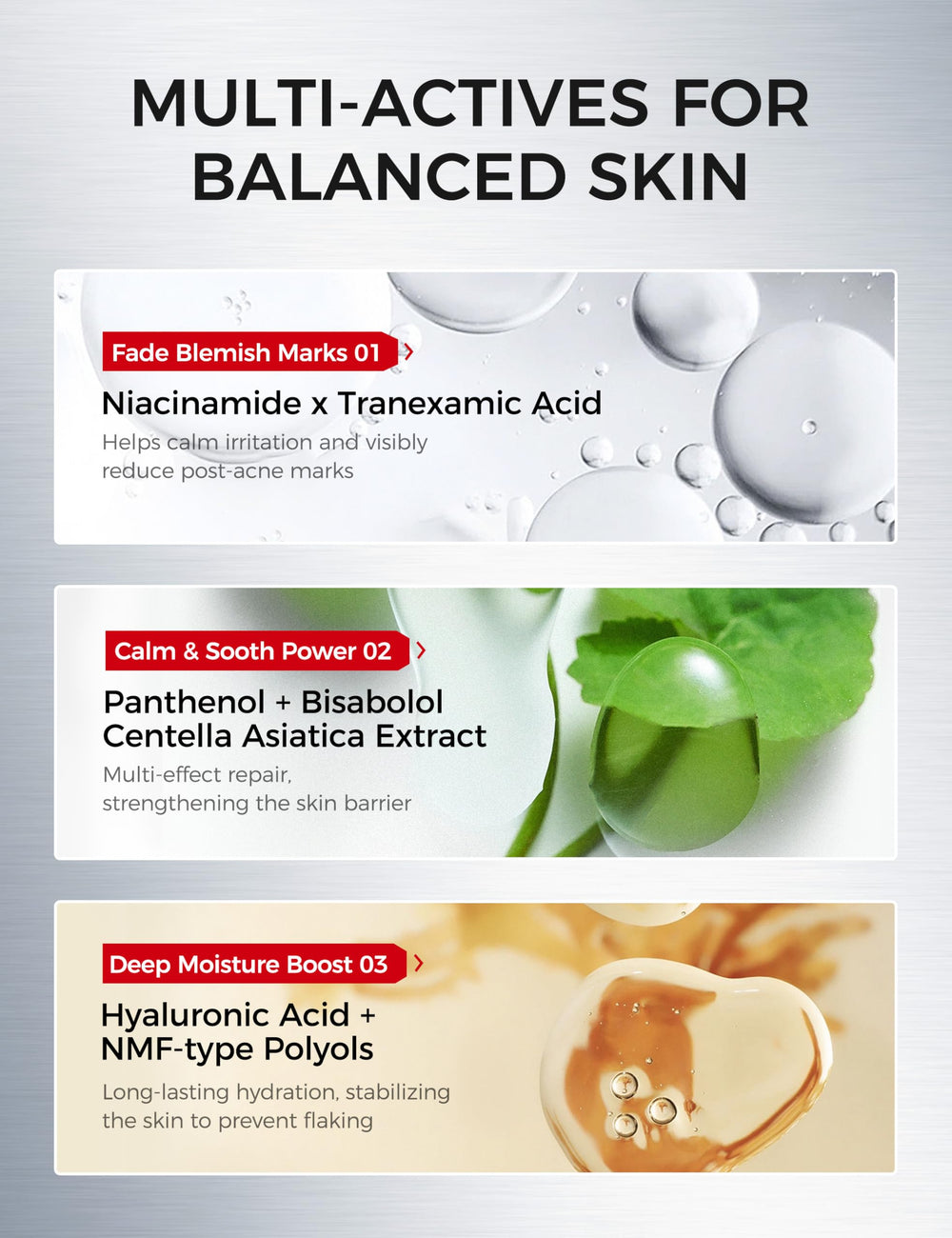 Tembusu plant imagery on bottle signaling botanical skin care