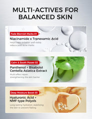 Tembusu plant imagery on bottle signaling botanical skin care