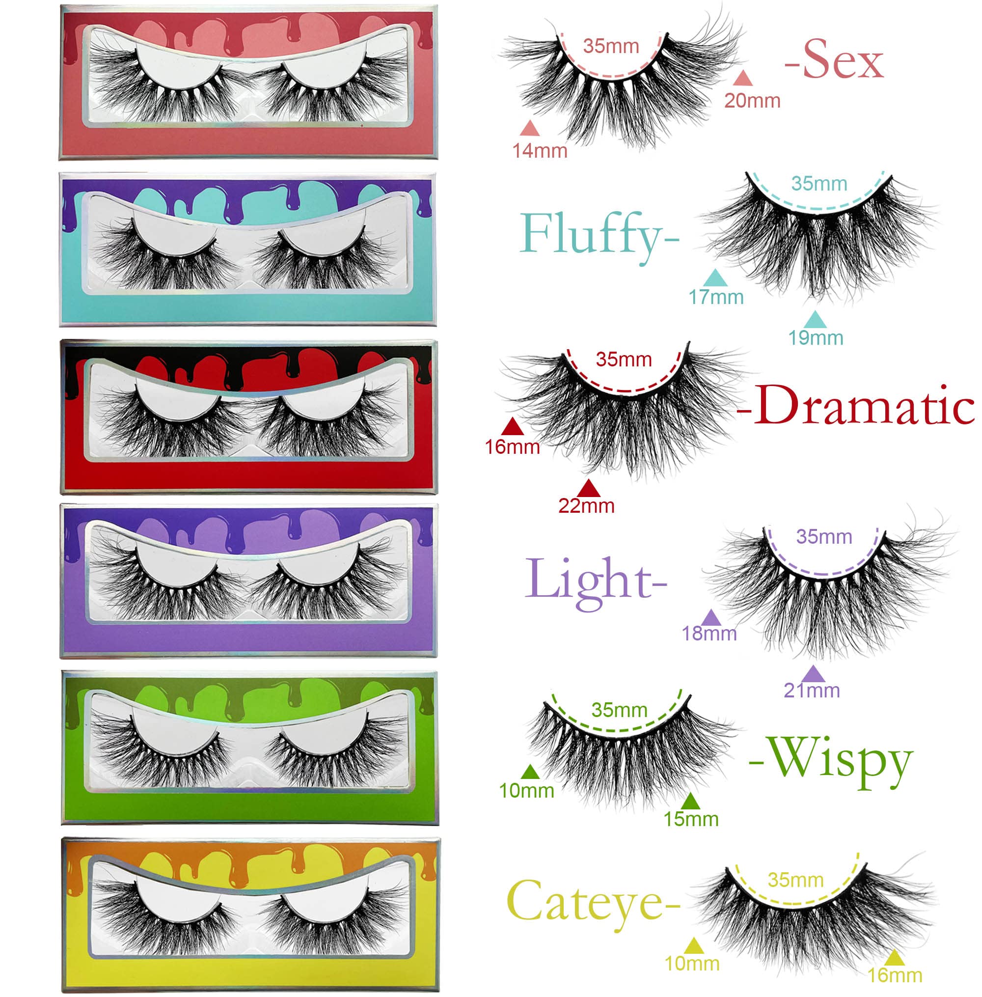 Ninglash 30-pack mink lashes, style 4, bold fullness for party-ready eyes.