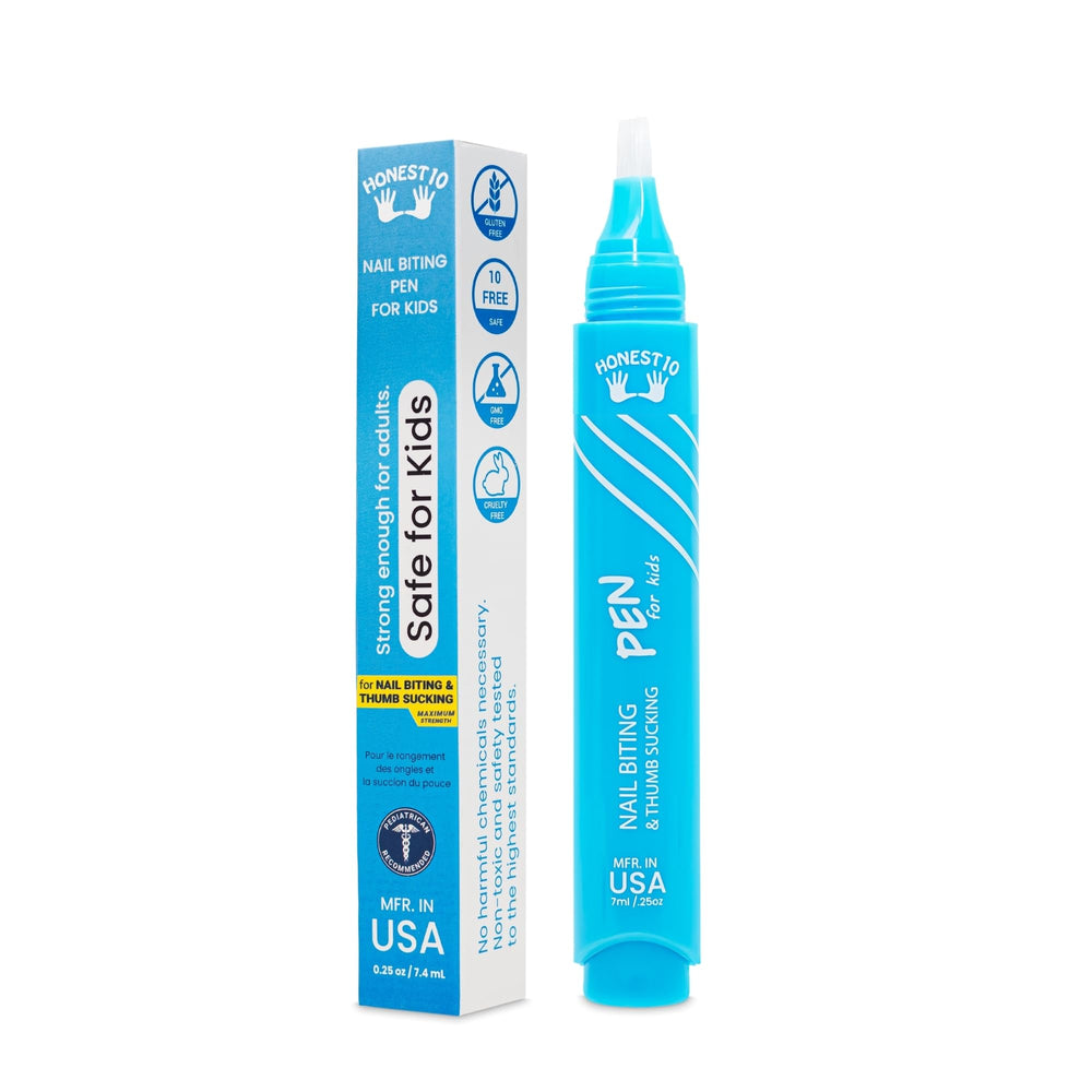Nipit Honest10 product shot with click pen design for daily use