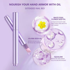 NIQZOPA 45-degree ceramic tip promotes safe, controlled cuticle removal.