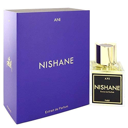 Nishane Ani perfume cap close-up showing sleek packaging and durability